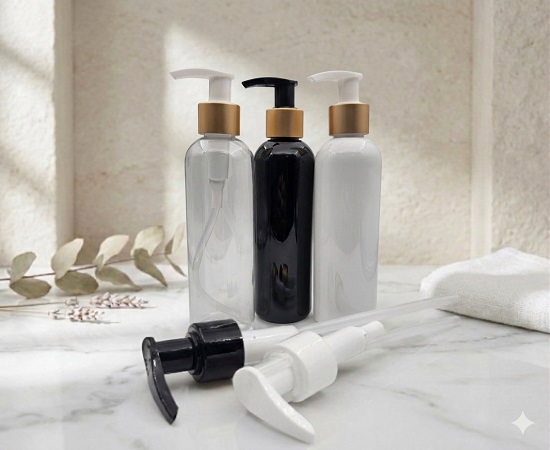 PLASTIČNA BOCA 200ml SA ALU DOZATOROM
